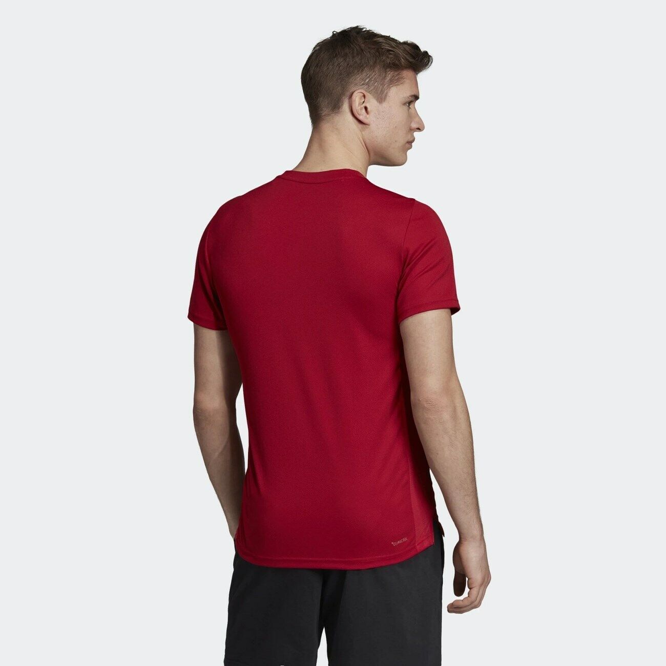 Adidas Brilliant Basics T-shirt Burgundy Sports Fitness