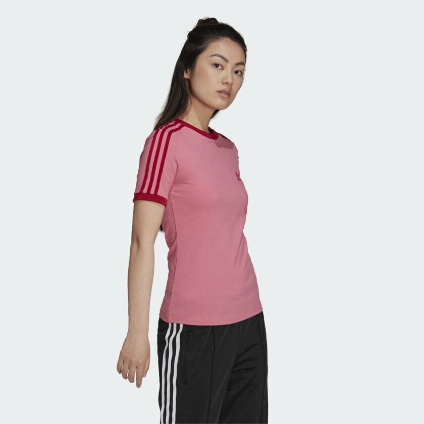 Adidas 3 stripe Adicolor Classics Collegiate Tight T-Shirt
