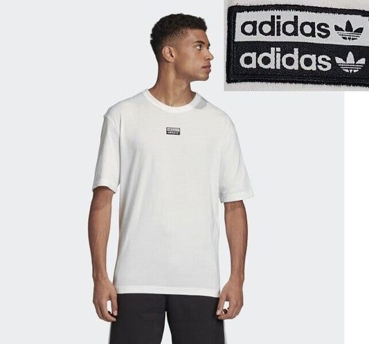 Adidas Men's Originals R.Y.V. Tshirt  -White SX S L XL 2019