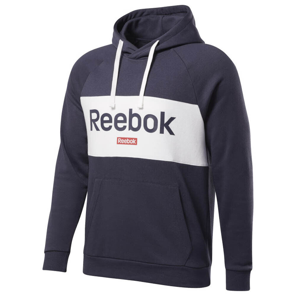 Reebok Men's Big Logo OTH Hoodie Navy