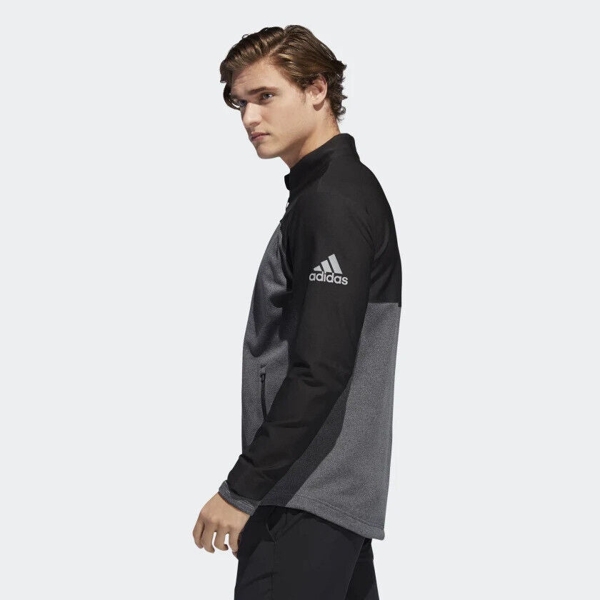 Adidas Golf Go To Full Zip Sweatshirt Jacket
