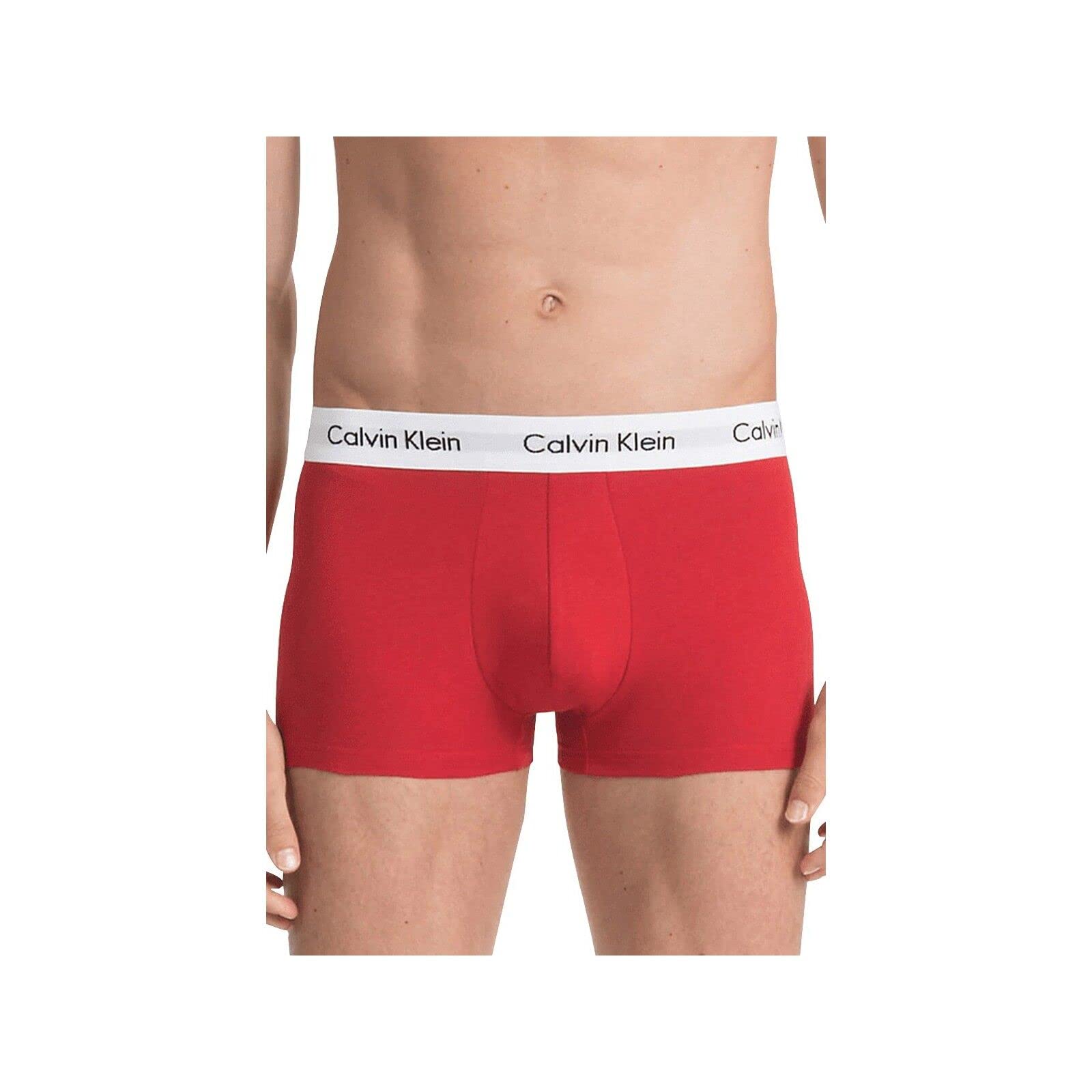 Calvin Klein Men's 3 Pack Low Rise Trunks