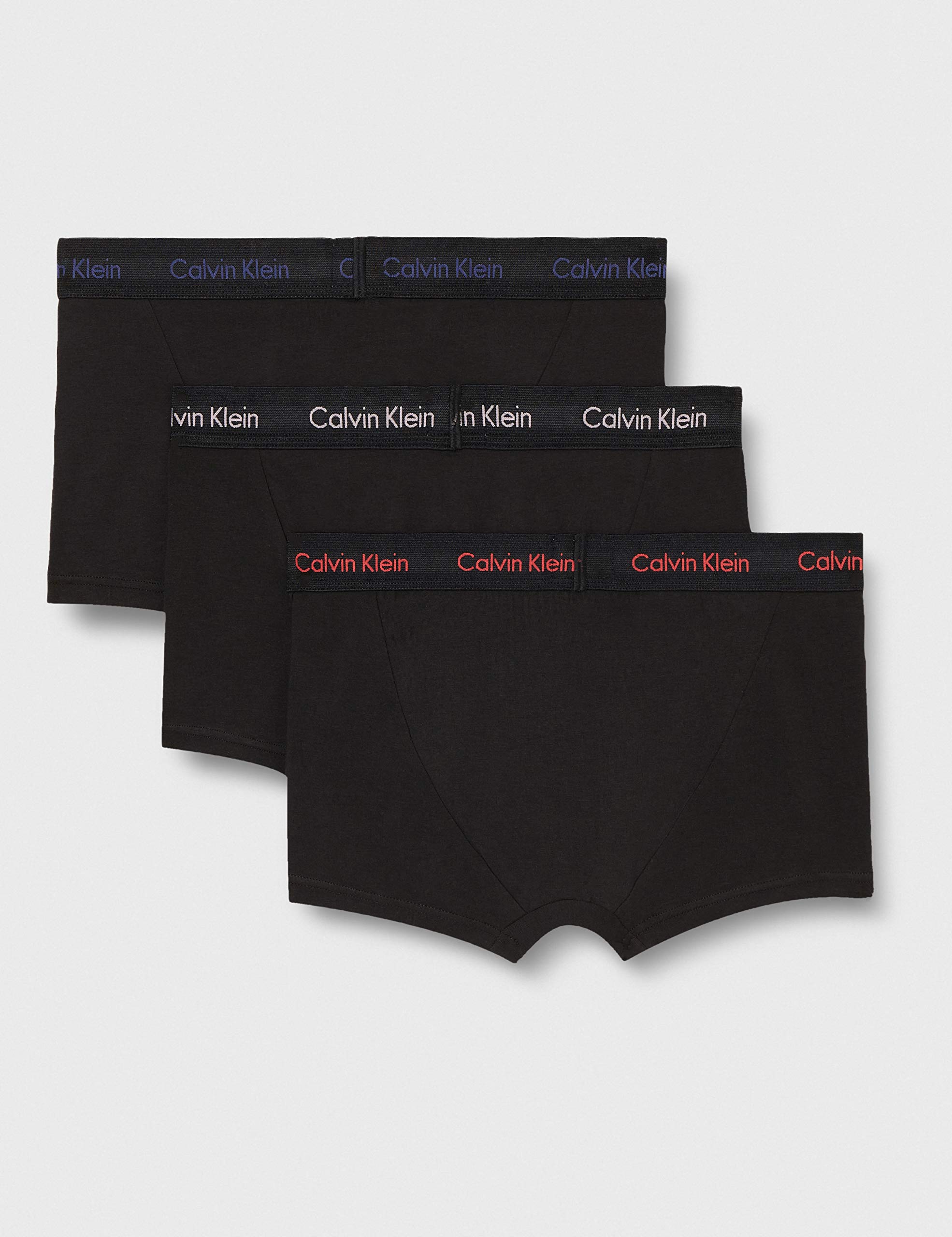 Calvin Klein Men's 3 Pack Low Rise Trunks